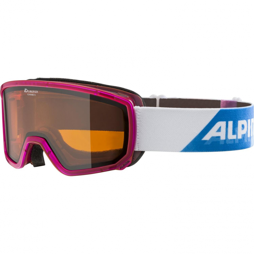 Очки горнолыжные Alpina 2018-19 Scarabeo S Dh Pink Transluzent Dh S2 женские (арт. A7262152) - 